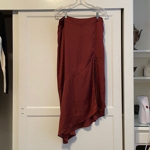 Free People Midi Skirt with slit on the side